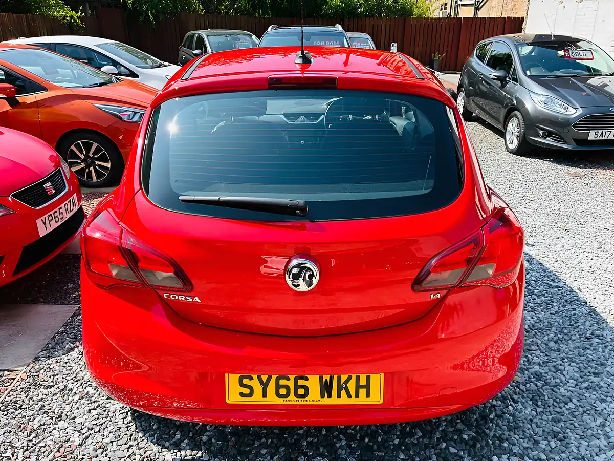 Used 2016 Vauxhall Corsa Energy Red - Interior and Exterior details 4