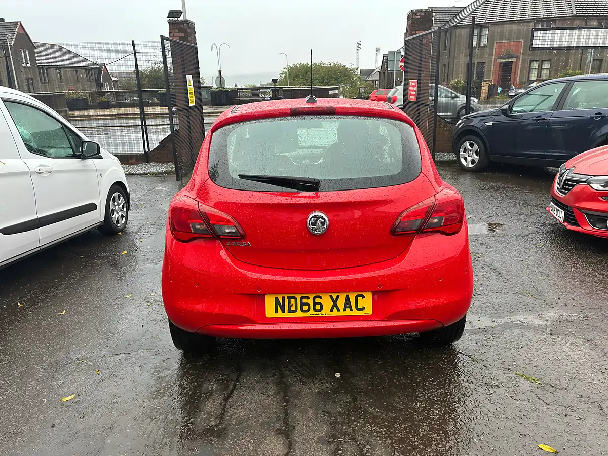 Used 2016 Vauxhall Corsa Energy Red - Interior and Exterior details 4