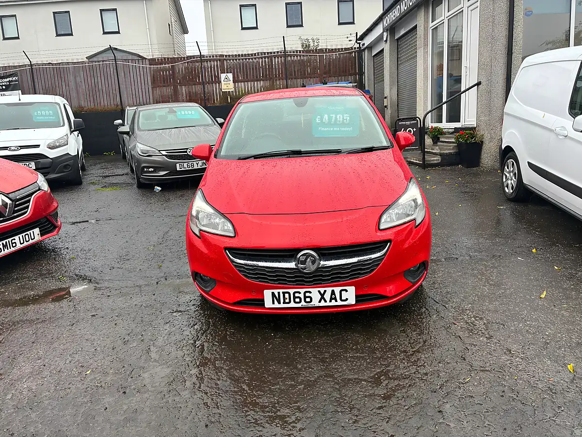 Used 2016 Vauxhall Corsa Energy Red - Interior and Exterior details 8