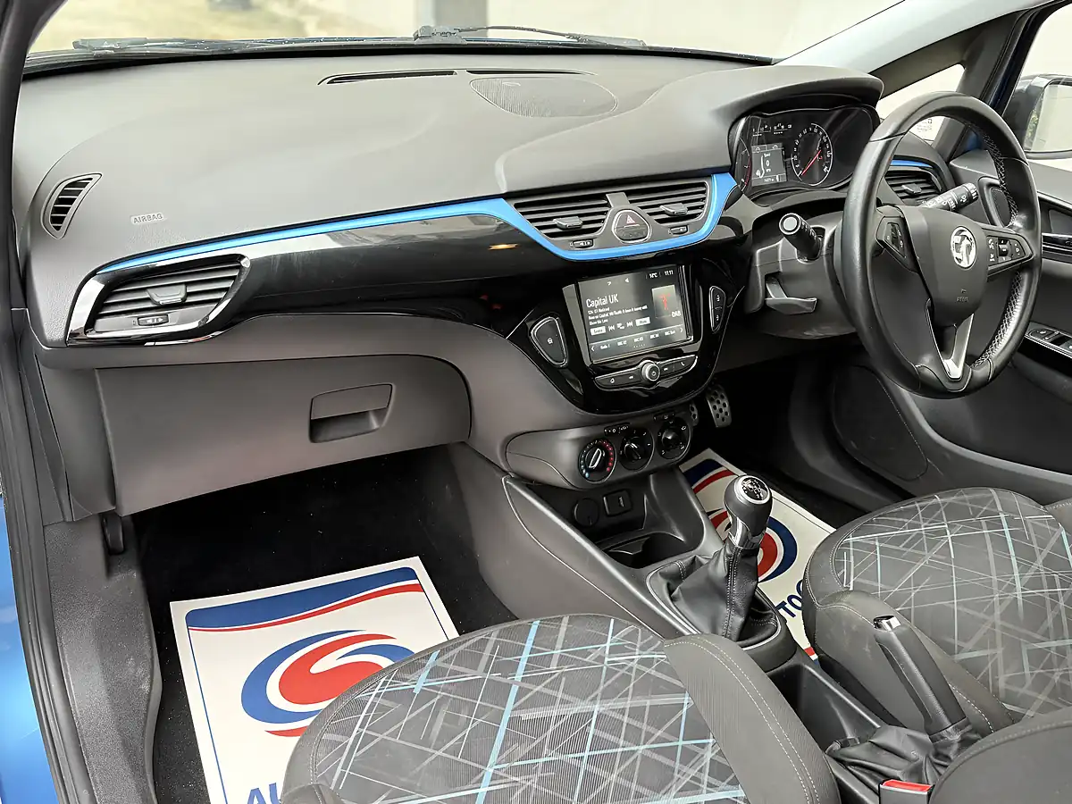 Used 2016 Vauxhall Corsa Limited Edition Blue - Interior and Exterior details 16