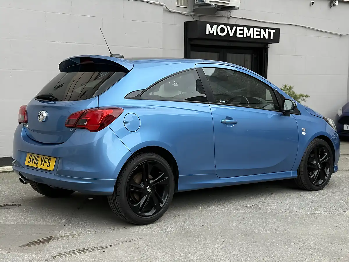 Used 2016 Vauxhall Corsa Limited Edition Blue - Interior and Exterior details 4