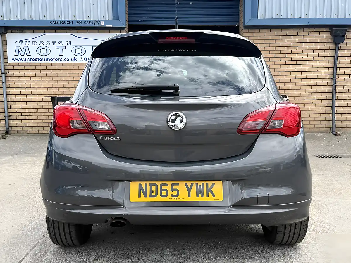 Used 2016 Vauxhall Corsa Limited Edition Grey - Interior and Exterior details 8