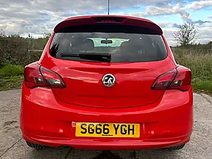 Used 2016 Vauxhall Corsa Limited Edition Lava Red - Interior and Exterior details 8