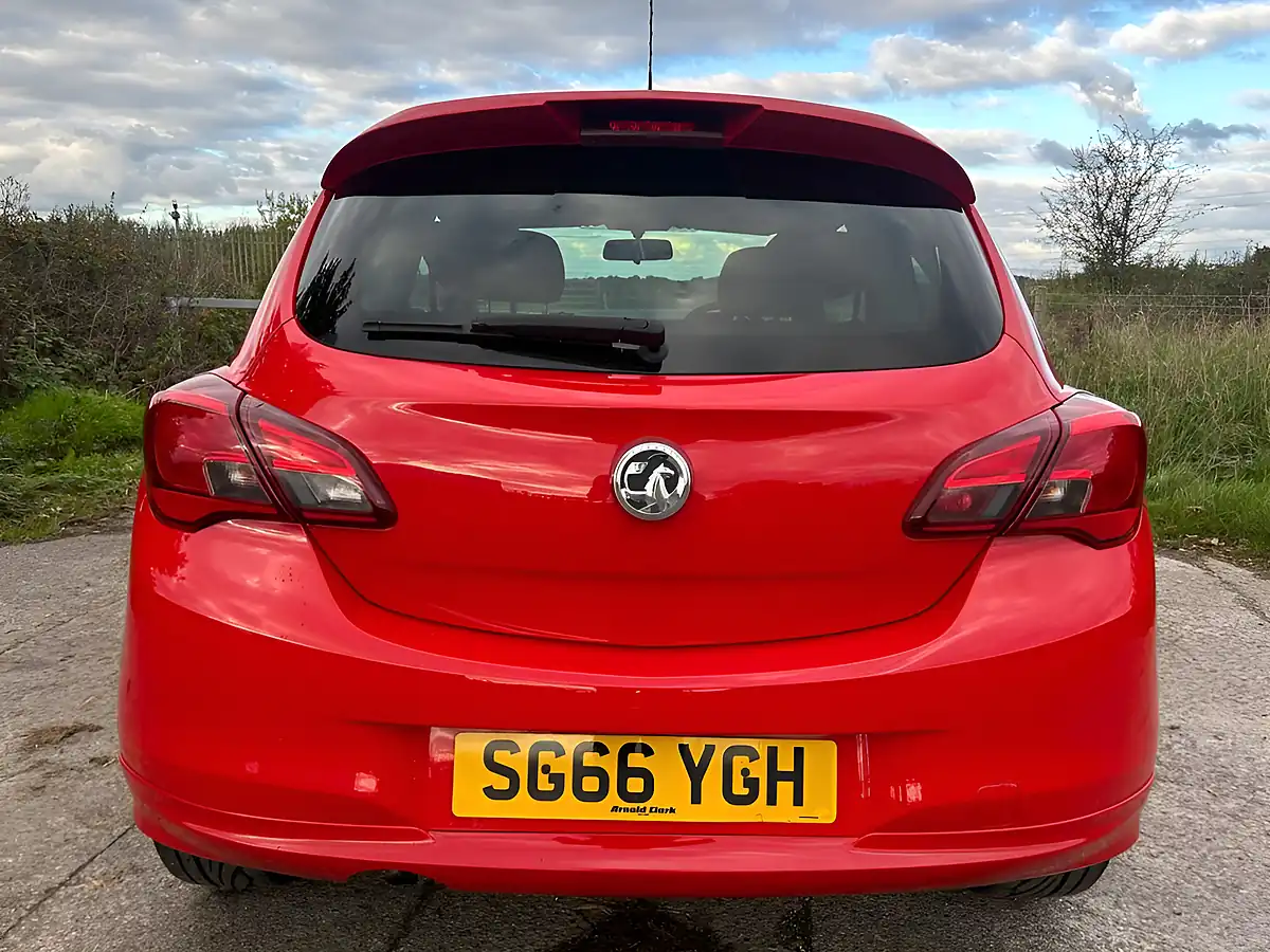 Used 2016 Vauxhall Corsa Limited Edition Lava Red - Interior and Exterior details 8