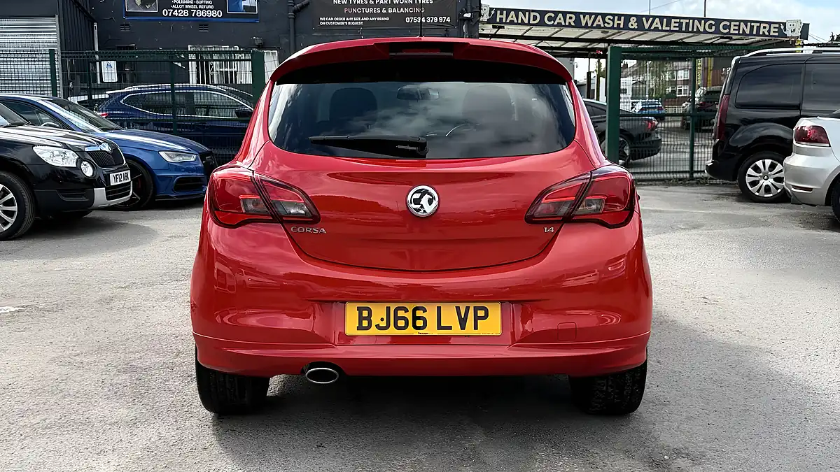 Used 2016 Vauxhall Corsa Limited Edition Red - Interior and Exterior details 5