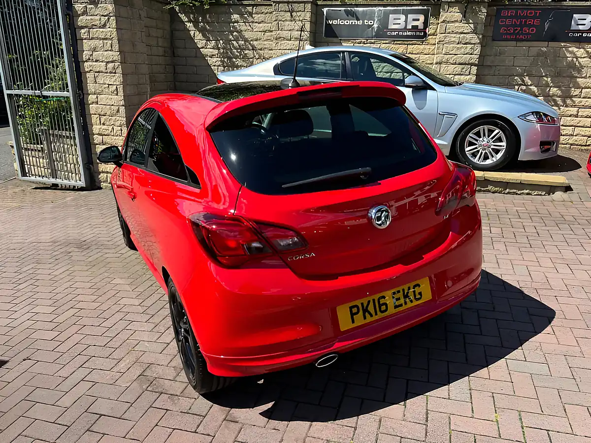 Used 2016 Vauxhall Corsa Limited Edition Red - Interior and Exterior details 8