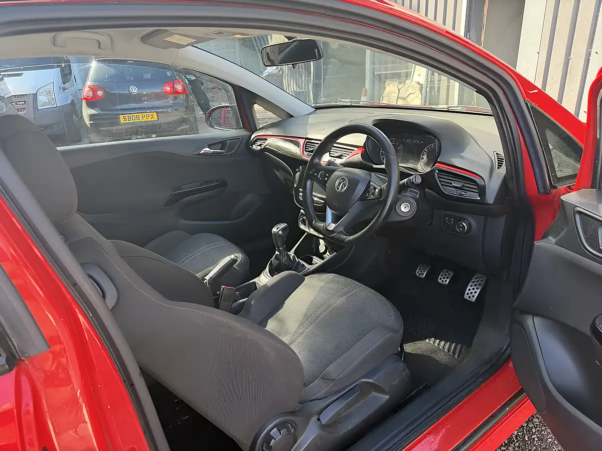 Used 2016 Vauxhall Corsa Limited Edition Red - Interior and Exterior details 13