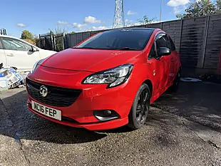 Used 2016 Vauxhall Corsa Limited Edition Red - Interior and Exterior details 2