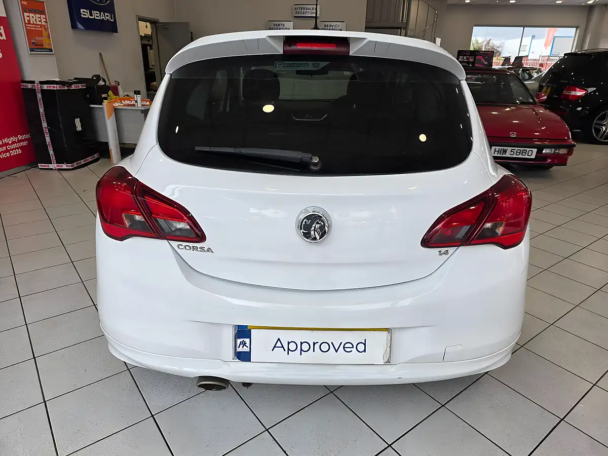 Used 2016 Vauxhall Corsa Limited Edition White - Interior and Exterior details 7
