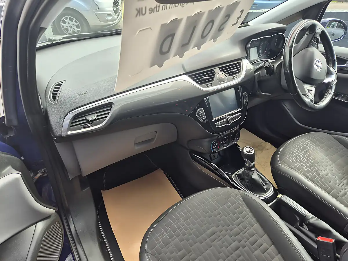 Used 2016 Vauxhall Corsa Se Blue - Interior and Exterior details 12