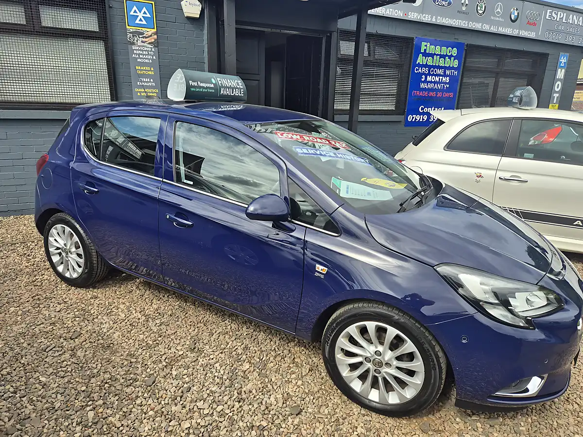 Used 2016 Vauxhall Corsa Se Blue - Interior and Exterior details 3
