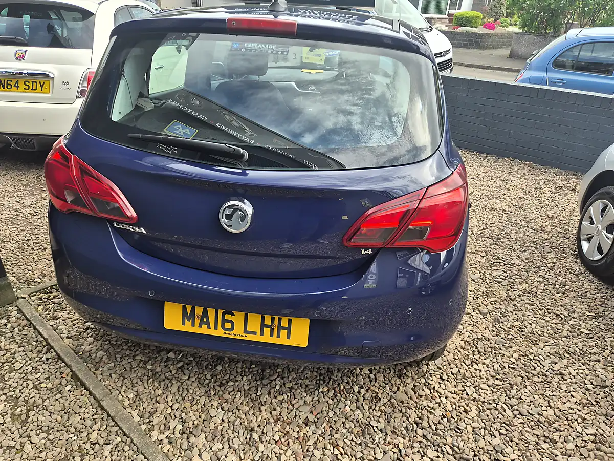 Used 2016 Vauxhall Corsa Se Blue - Interior and Exterior details 6
