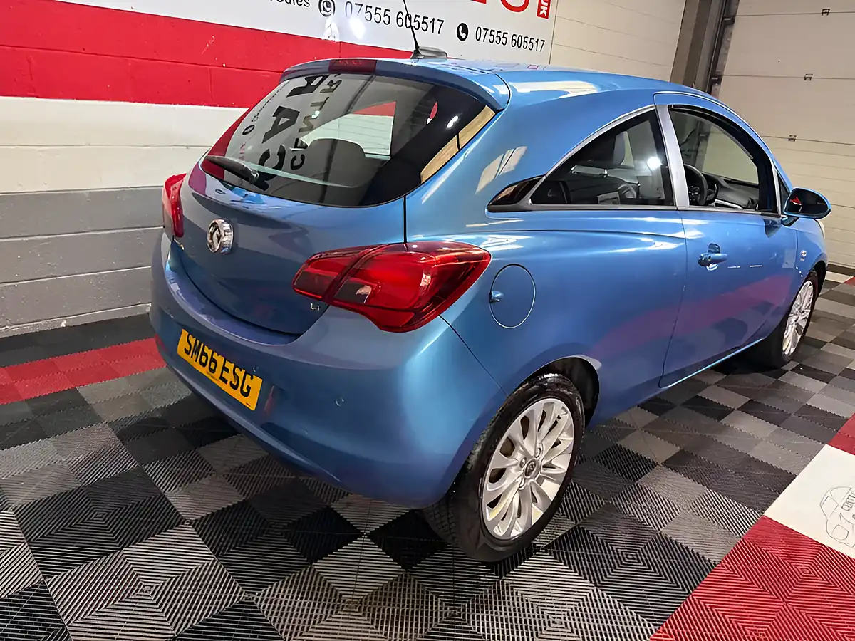 Used 2016 Vauxhall Corsa Se Blue - Interior and Exterior details 14