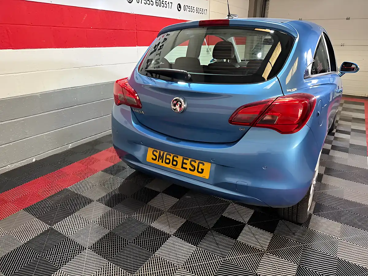 Used 2016 Vauxhall Corsa Se Blue - Interior and Exterior details 16