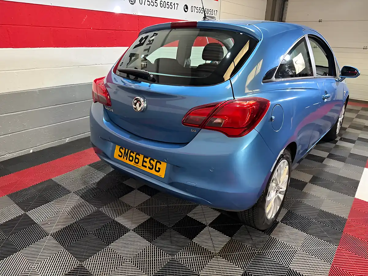 Used 2016 Vauxhall Corsa Se Blue - Interior and Exterior details 17