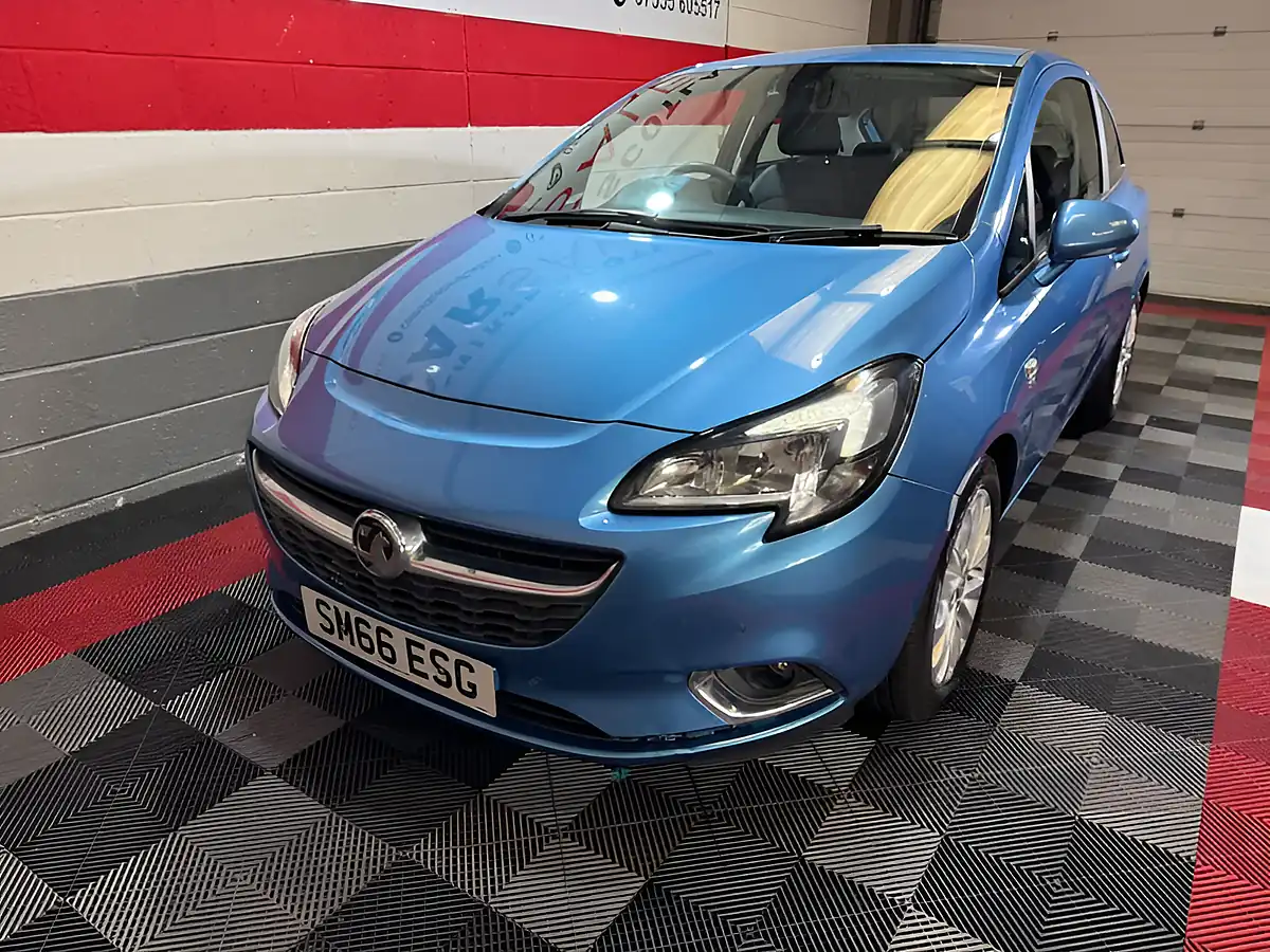 Used 2016 Vauxhall Corsa Se Blue - Interior and Exterior details 7