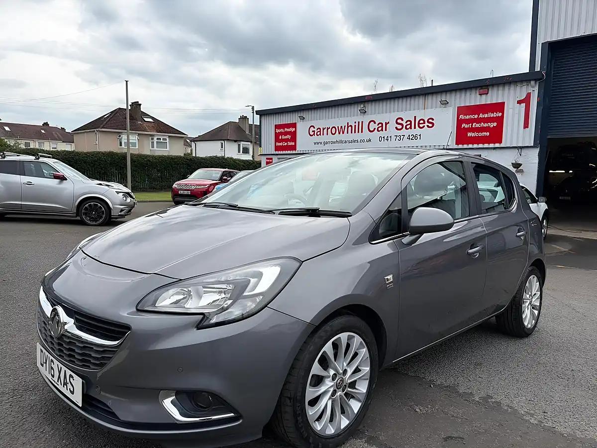 Used 2016 Vauxhall Corsa Se Grey - Front View
