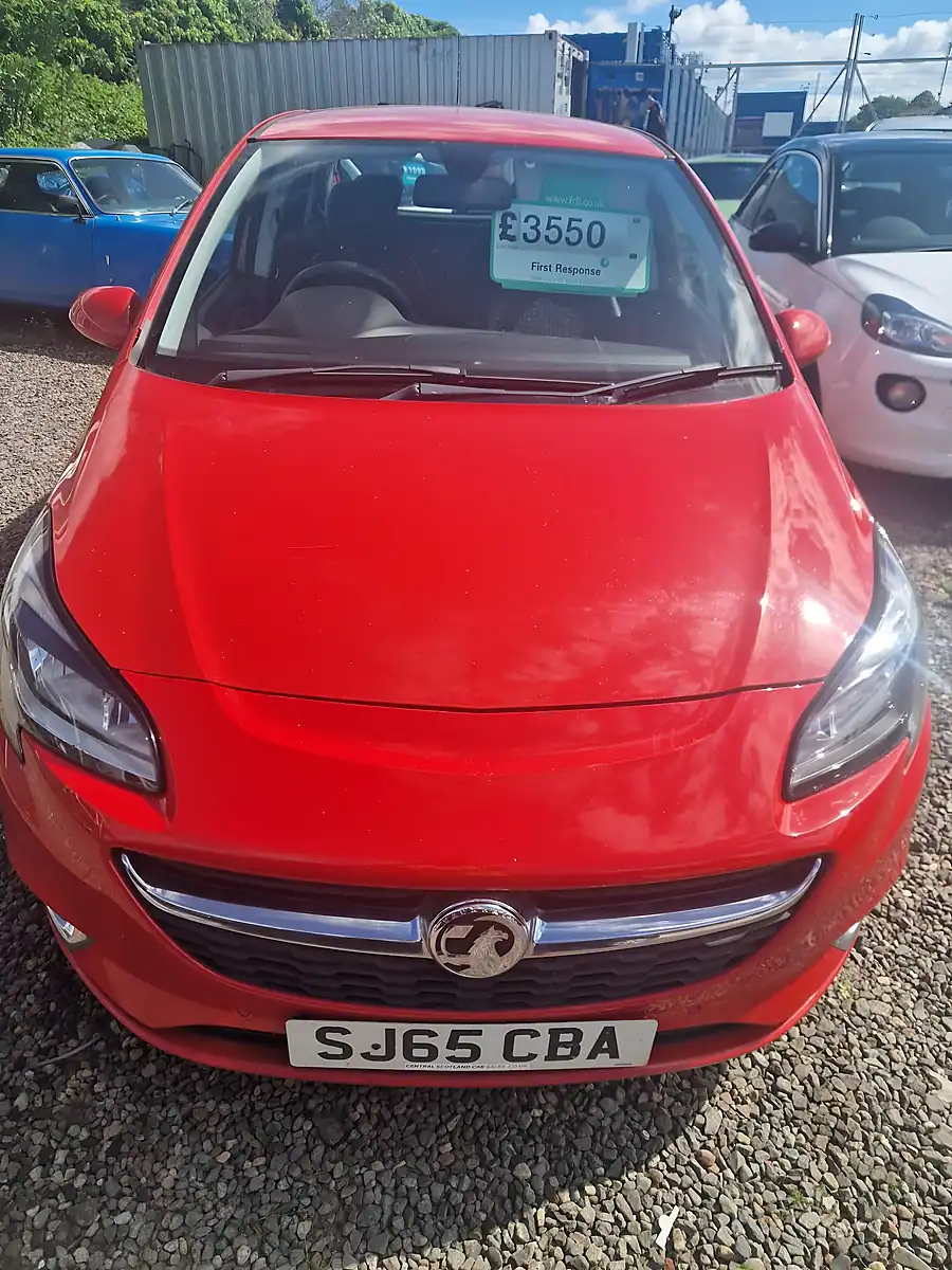 Used 2016 Vauxhall Corsa Se Red - Interior and Exterior details 2