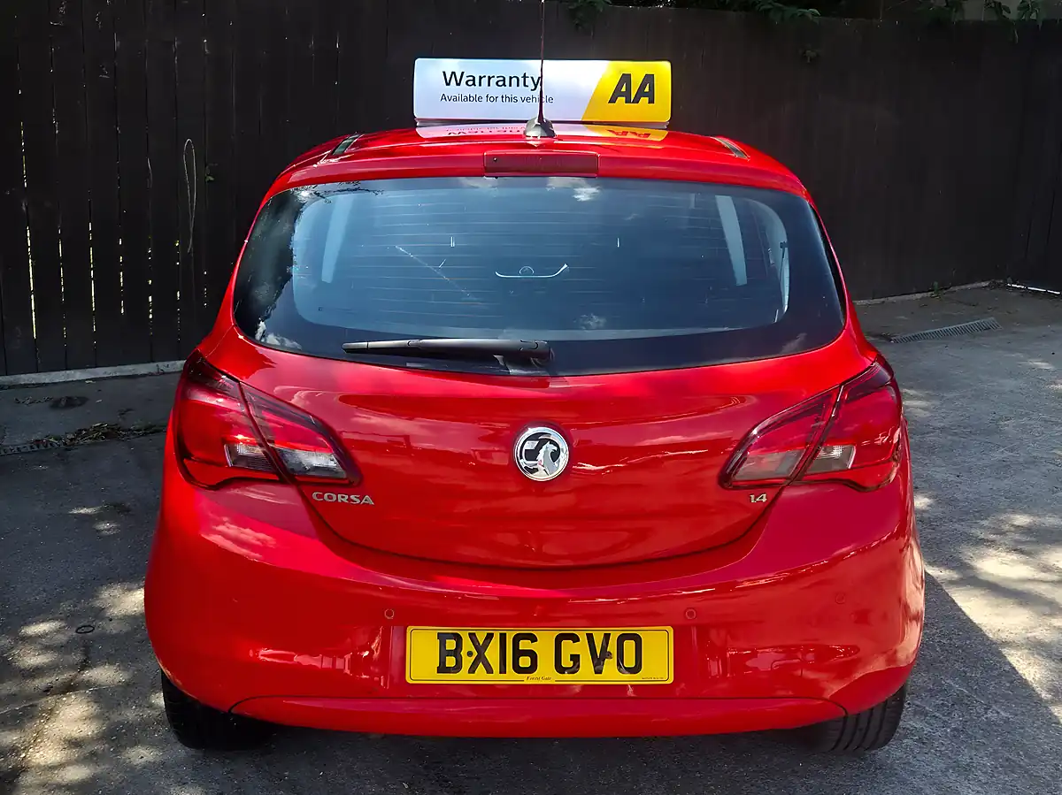 Used 2016 Vauxhall Corsa Se Red - Interior and Exterior details 6