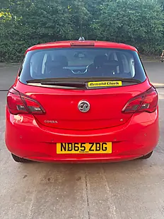 Used 2016 Vauxhall Corsa Se Red - Interior and Exterior details 4