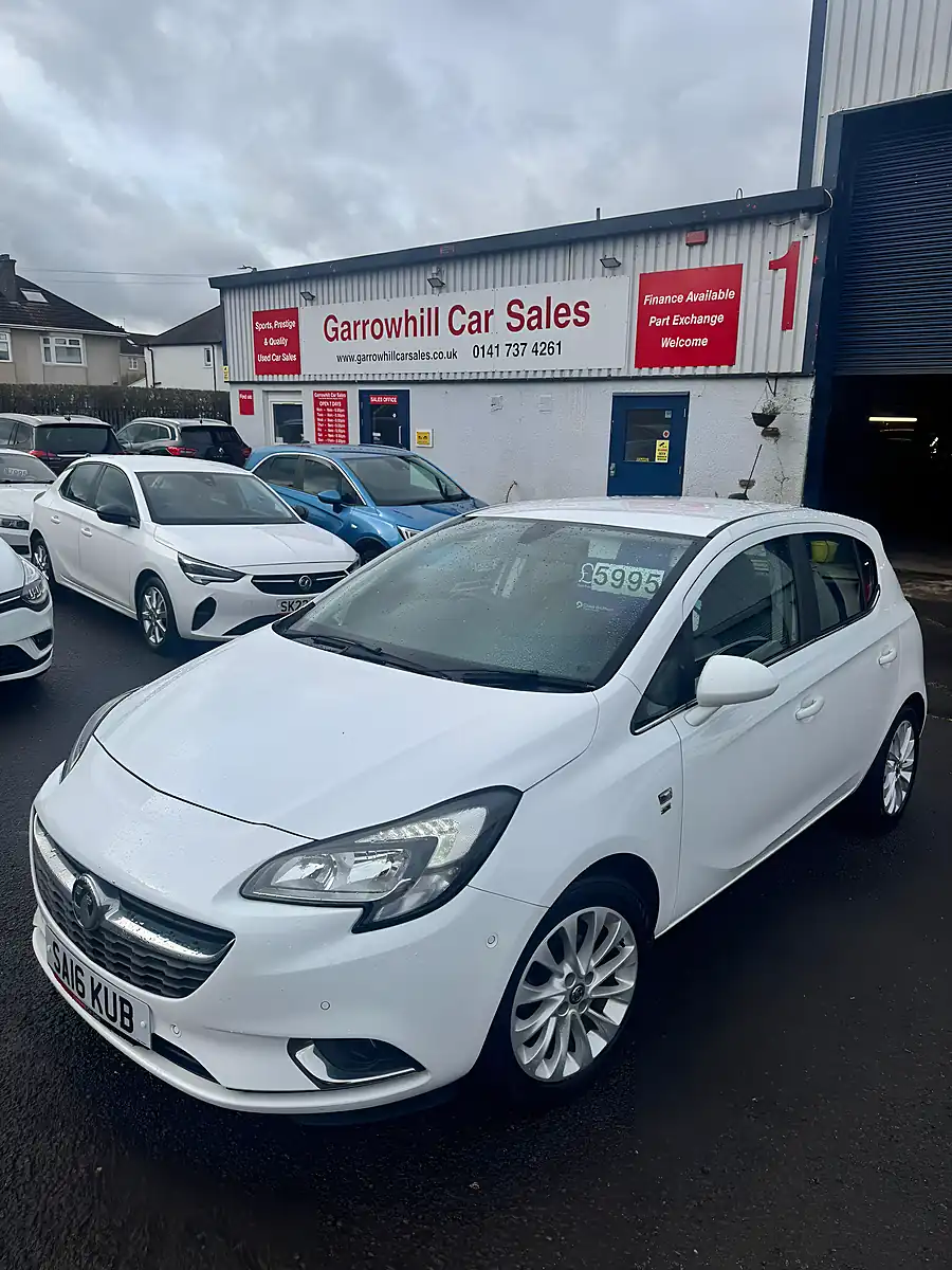 Used 2016 Vauxhall Corsa Se White - Interior and Exterior details 2