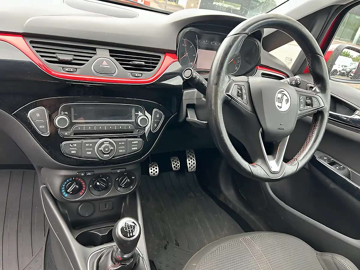 Used 2016 Vauxhall Corsa Sportive Red - Interior and Exterior details 10
