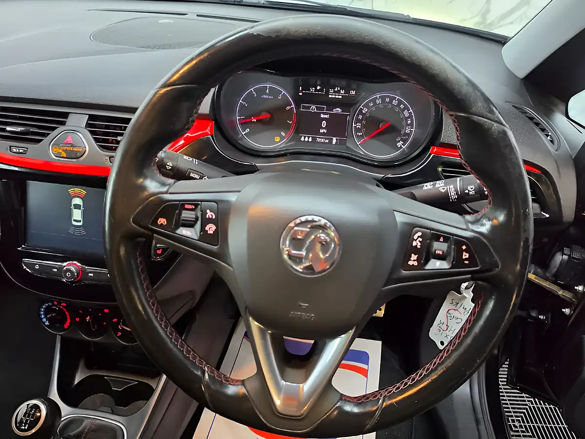 Used 2016 Vauxhall Corsa Sri Black - Interior and Exterior details 11