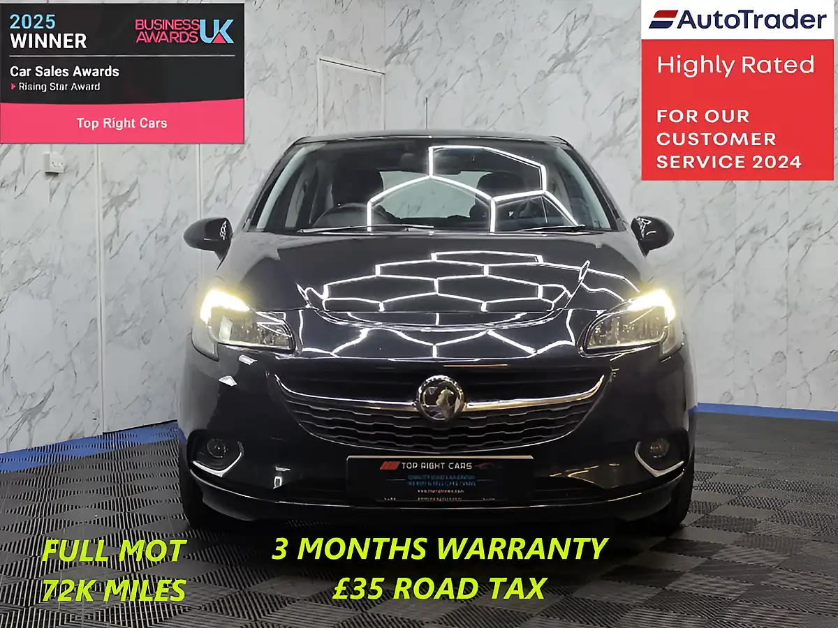 Used 2016 Vauxhall Corsa Sri Black - Interior and Exterior details 2