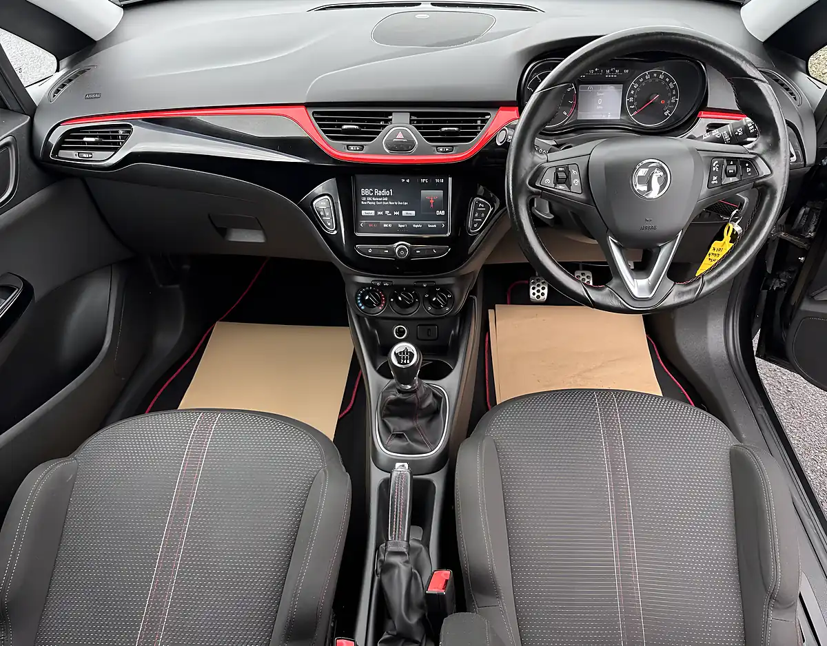 Used 2016 Vauxhall Corsa Sri Black - Interior and Exterior details 13