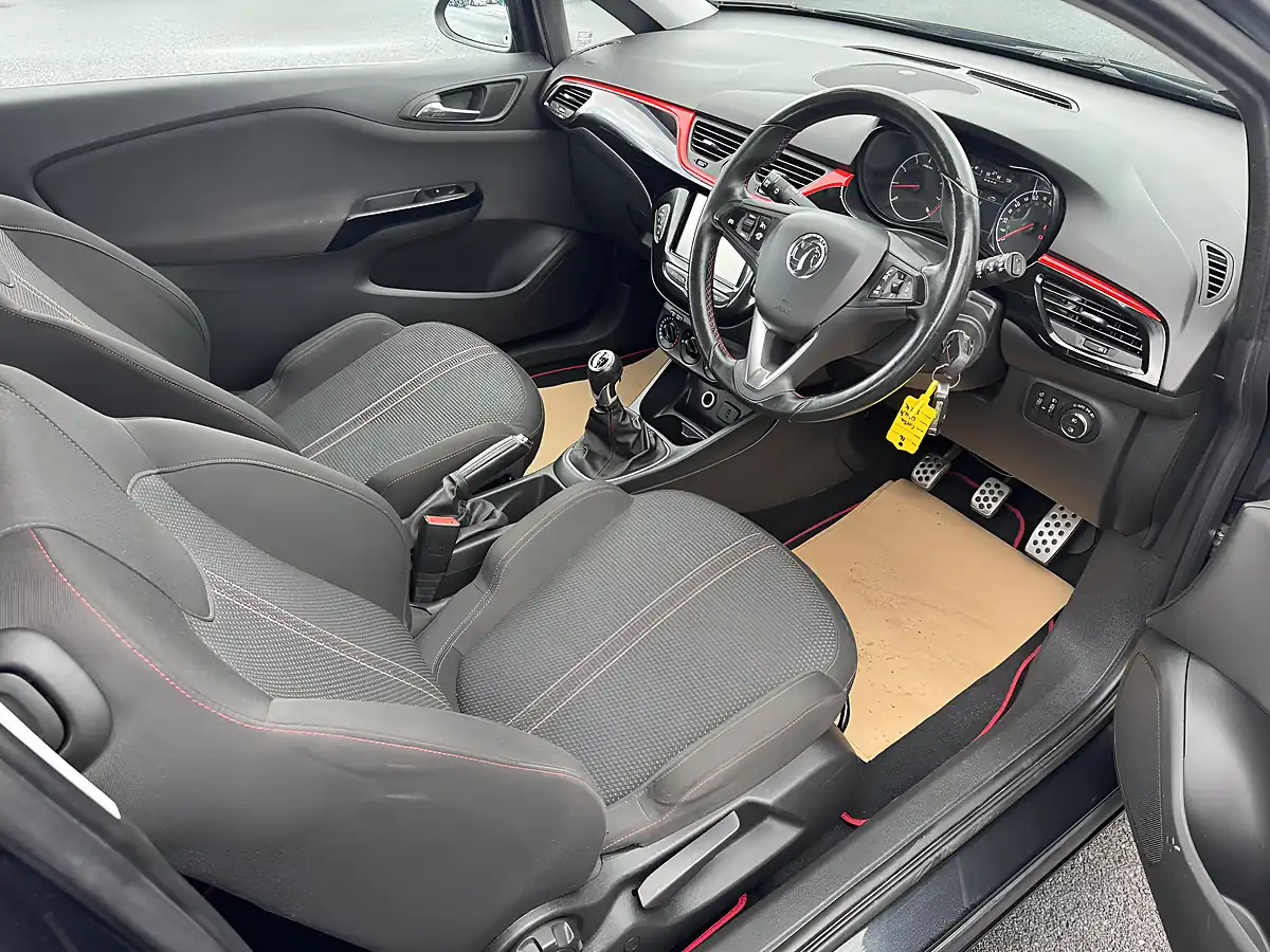 Used 2016 Vauxhall Corsa Sri Black - Interior and Exterior details 9