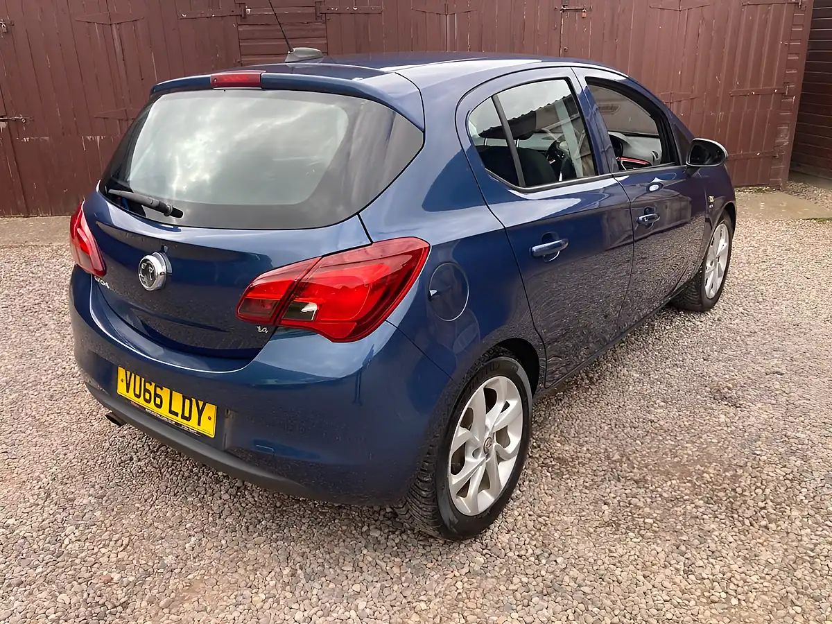 Used 2016 Vauxhall Corsa Sri Blue - Interior and Exterior details 3