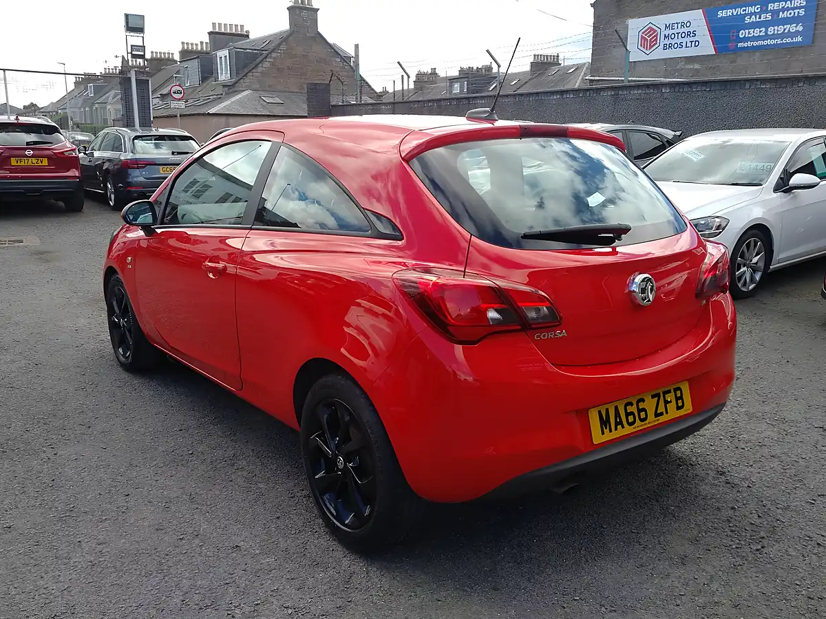 Used 2016 Vauxhall Corsa Sri Red - Interior and Exterior details 5