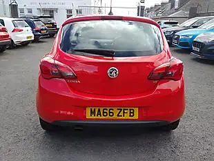 Used 2016 Vauxhall Corsa Sri Red - Interior and Exterior details 6