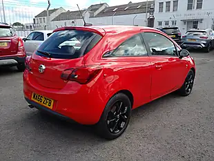 Used 2016 Vauxhall Corsa Sri Red - Interior and Exterior details 7