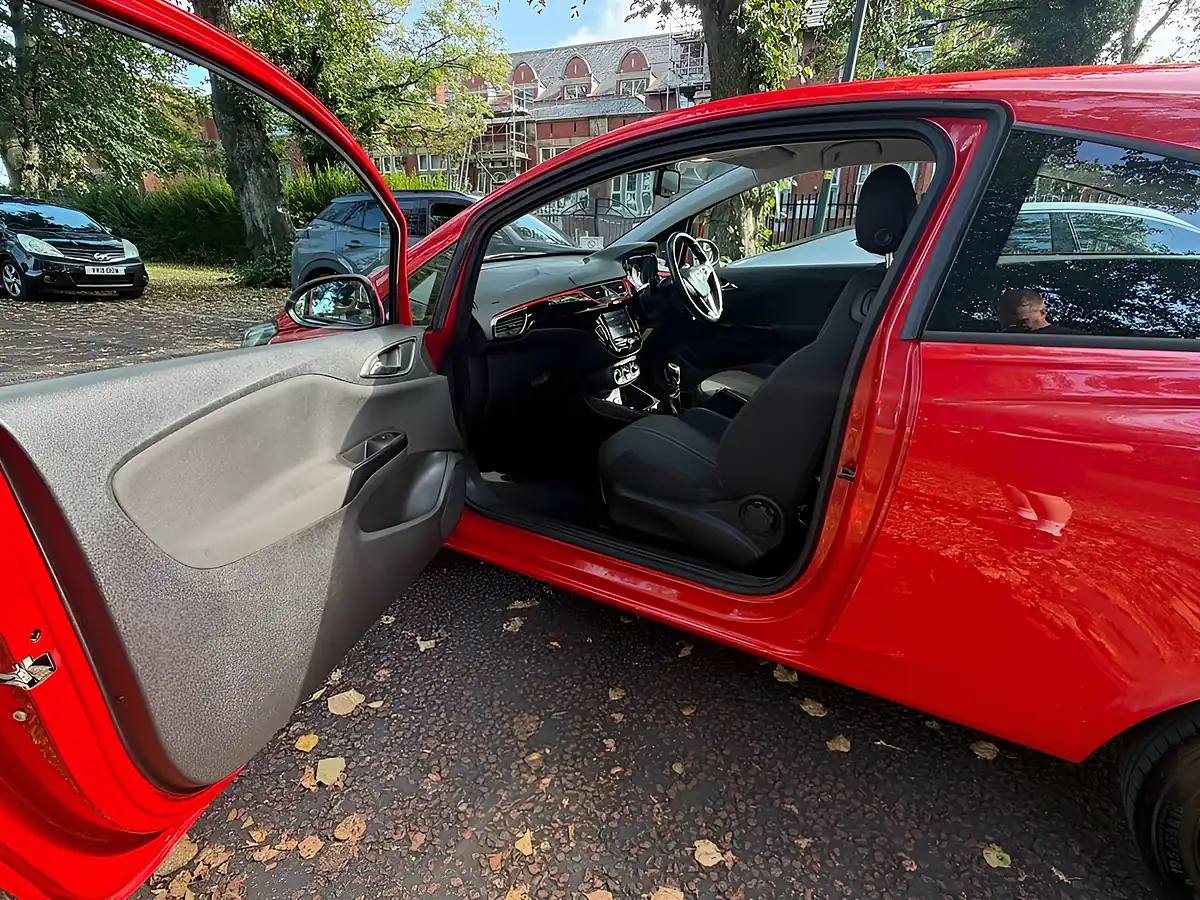 Used 2016 Vauxhall Corsa Sri Red - Interior and Exterior details 12
