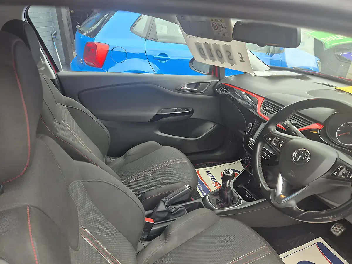 Used 2016 Vauxhall Corsa Sri Red - Interior and Exterior details 10