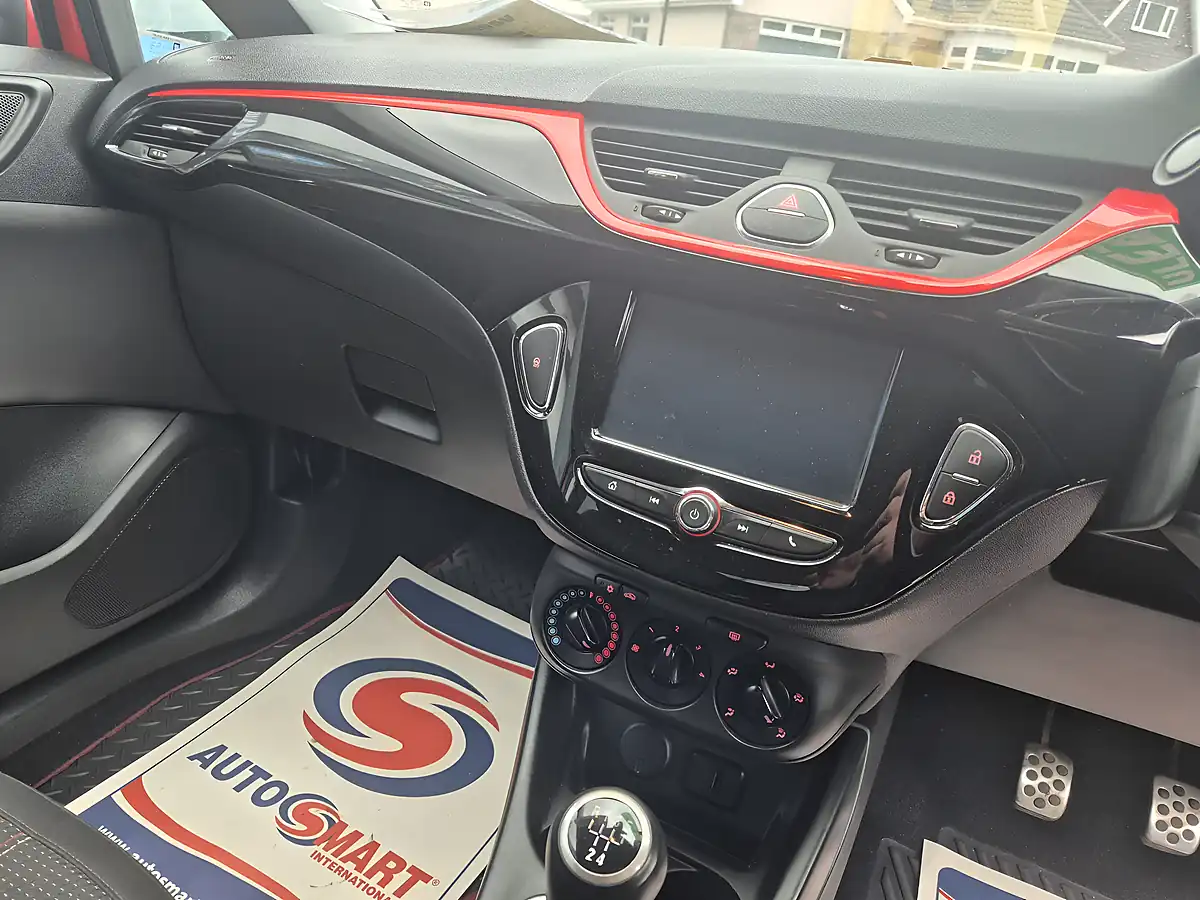 Used 2016 Vauxhall Corsa Sri Red - Interior and Exterior details 14