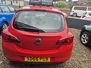 Used 2016 Vauxhall Corsa Sri Red - Interior and Exterior details 8