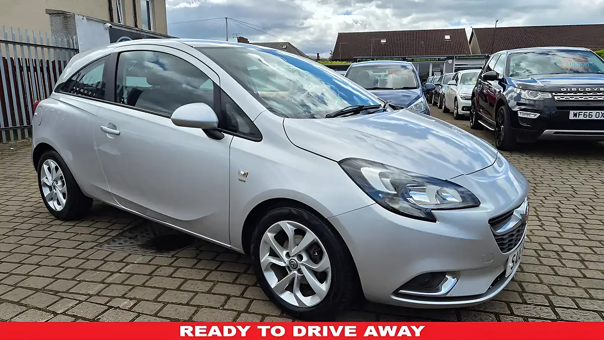 Used 2016 Vauxhall Corsa Sri Silver - Front View
