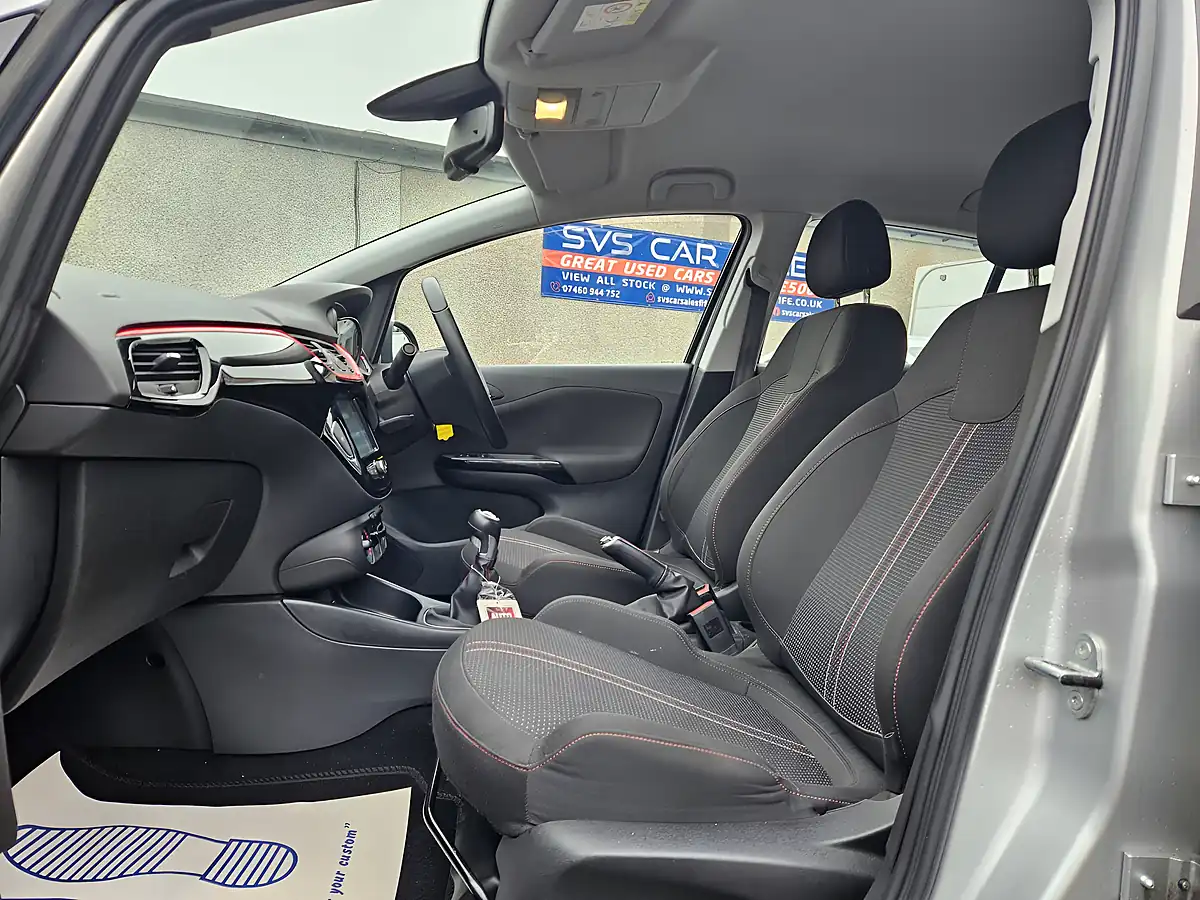 Used 2016 Vauxhall Corsa Sri Silver - Interior and Exterior details 12