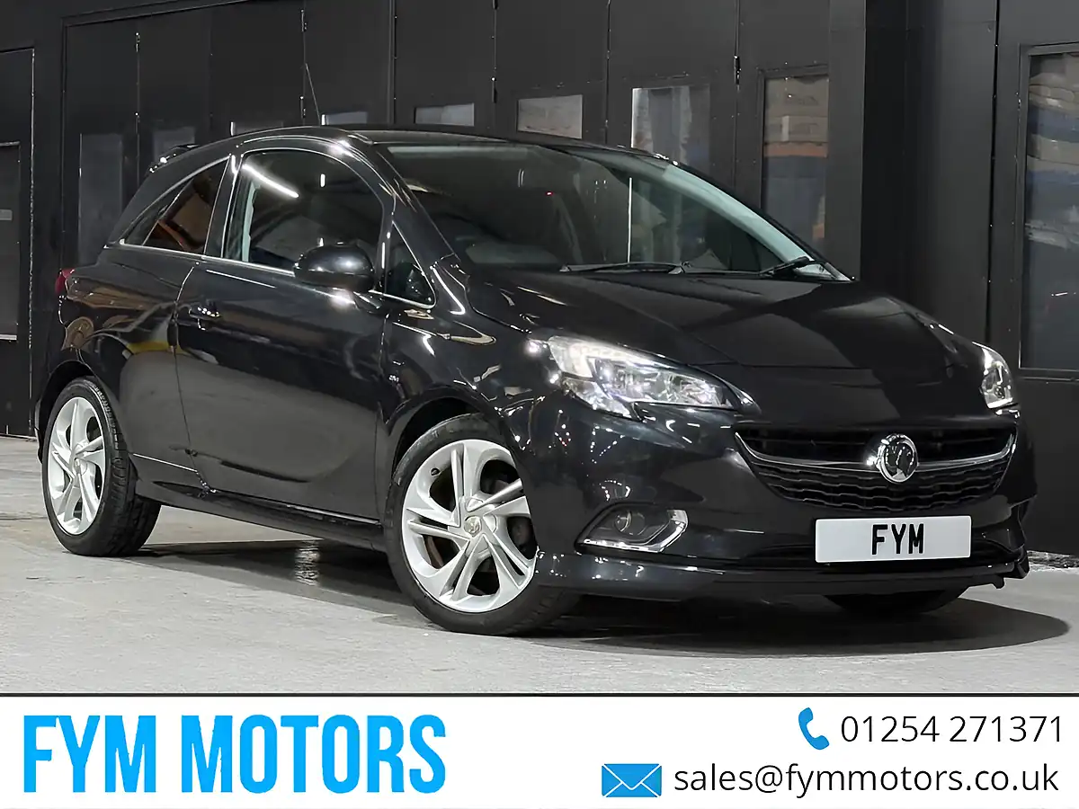 Used 2016 Vauxhall Corsa Sri Vx Line Black - Front View