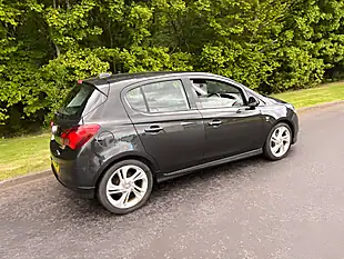 Used 2016 Vauxhall Corsa Sri Vx Line Black - Interior and Exterior details 8