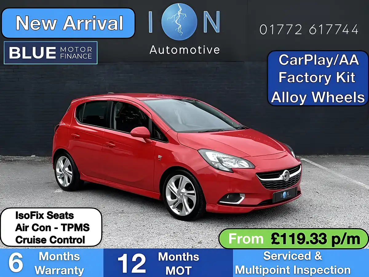 Used 2016 Vauxhall Corsa Sri Vx Line Magma Red - Front View