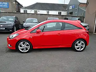 Used 2016 Vauxhall Corsa Sri Vx Line Red - Interior and Exterior details 3