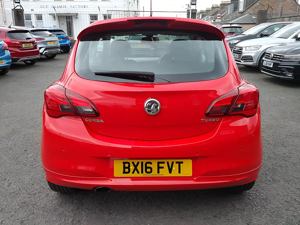 Used 2016 Vauxhall Corsa Sri Vx Line Red - Interior and Exterior details 6