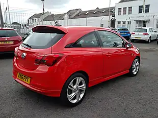 Used 2016 Vauxhall Corsa Sri Vx Line Red - Interior and Exterior details 7