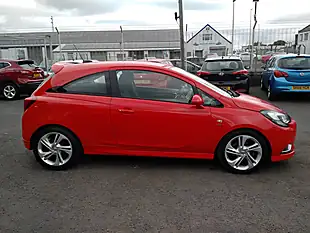 Used 2016 Vauxhall Corsa Sri Vx Line Red - Interior and Exterior details 9