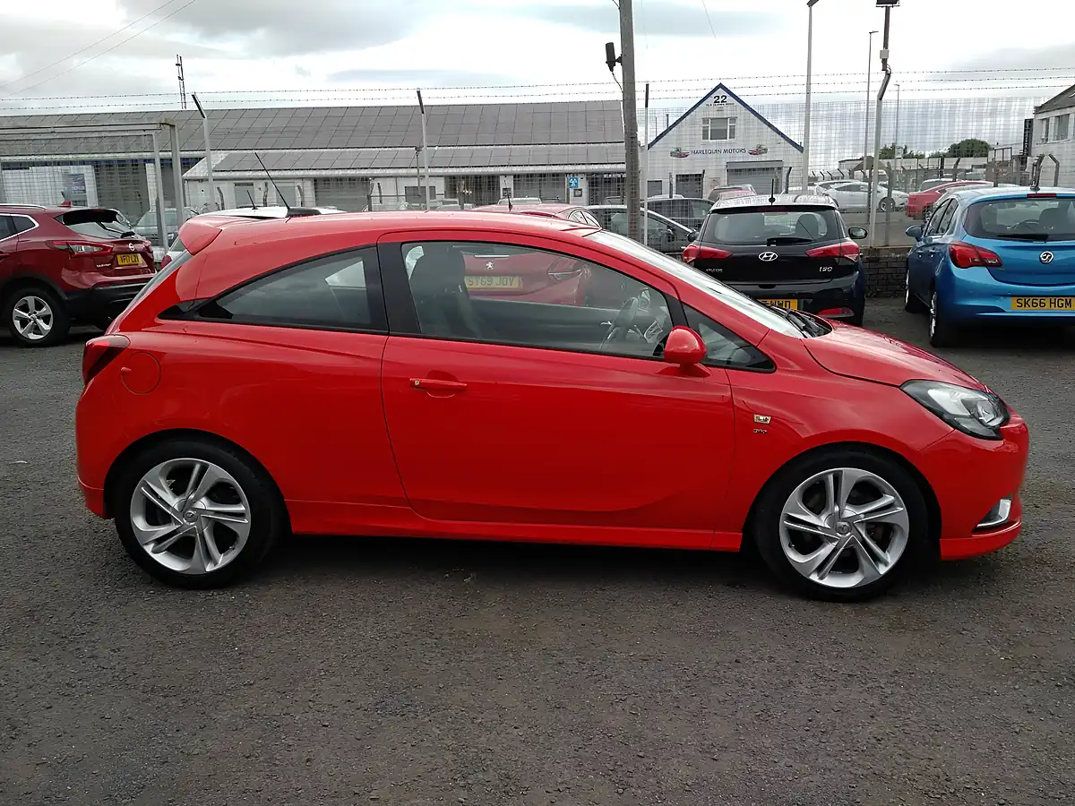Used 2016 Vauxhall Corsa Sri Vx Line Red - Interior and Exterior details 9