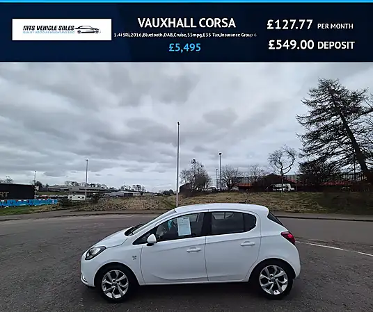 2016 Vauxhall Corsa SRi 1.4i