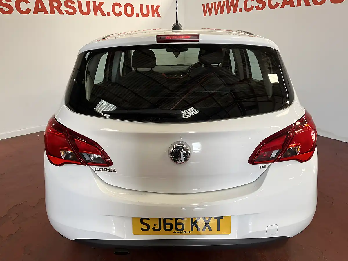 Used 2016 Vauxhall Corsa Sri White - Interior and Exterior details 8